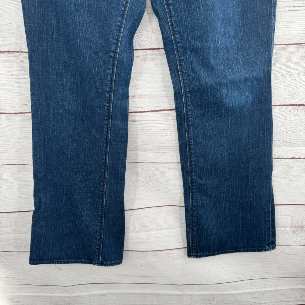 Polo‎ Ralph Lauren Kelly Jeans Stretch Denim Bootcut Dark Wash Women's Size 8 - Picture 3 of 16